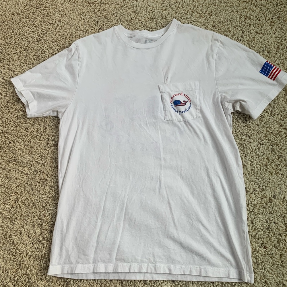 Vineyard Vine Red White and Blue T-Shirt